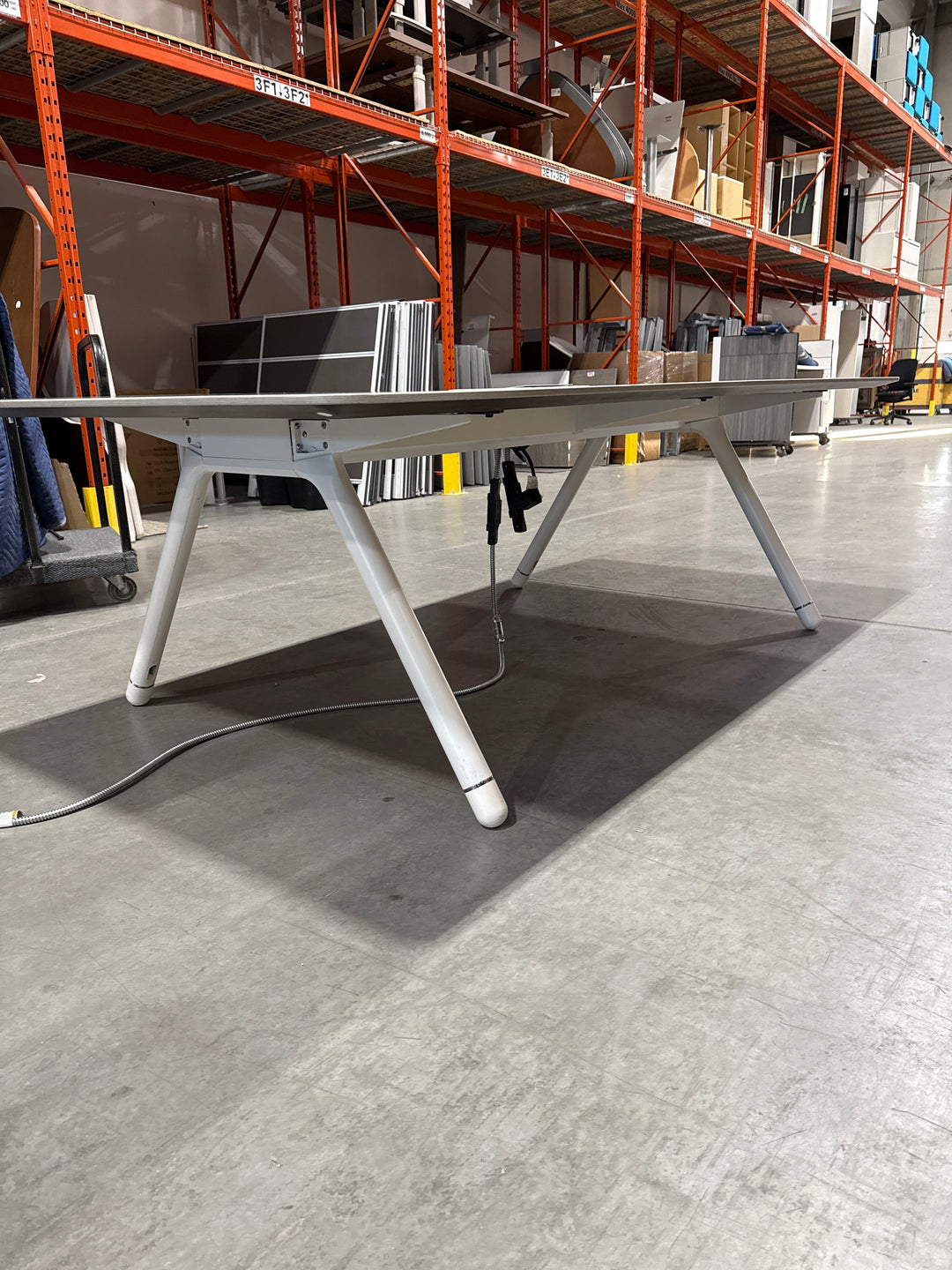 8’ Rectangle Boardroom Table w/Electrical