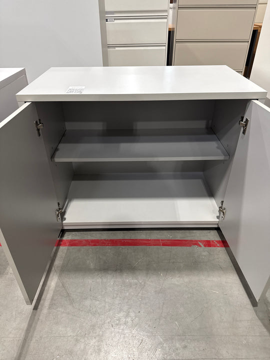Wooden 2-High Closed Storage