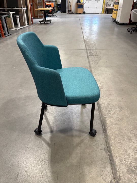 Knoll Fabric Mobile Guest Chair