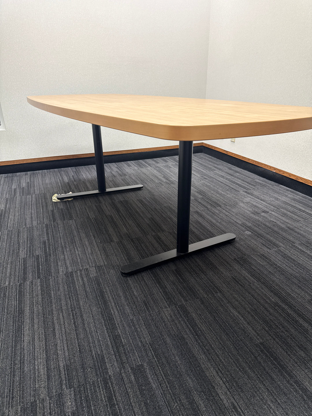 7' Boatshape Boardroom Table