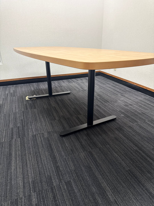 7' Boatshape Boardroom Table