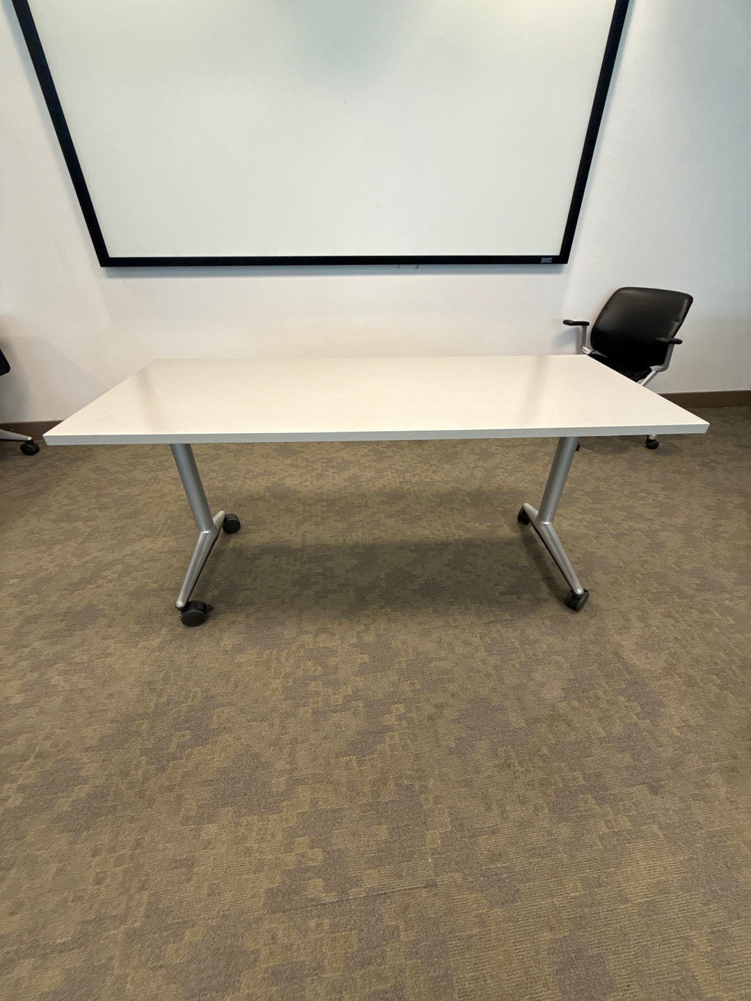 Mobile Flip Top Training Table