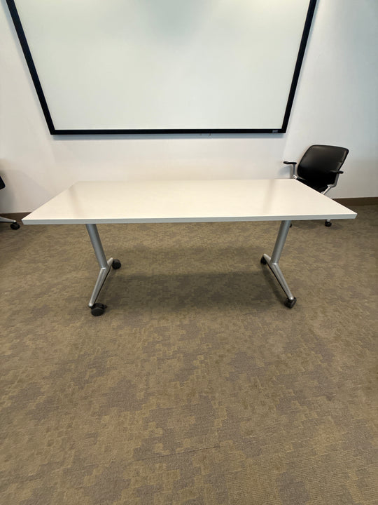 Mobile Flip Top Training Table