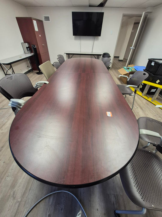 12' Racetrack Boardroom Table