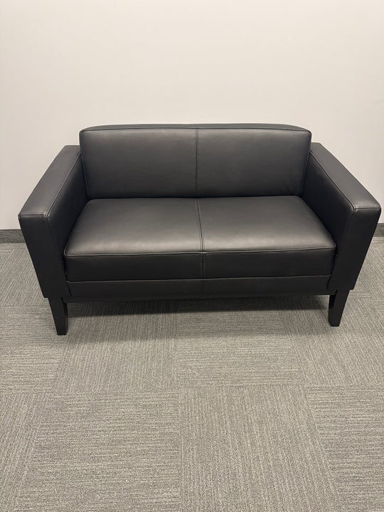 Leather Loveseat