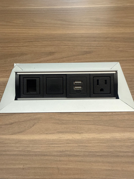 18' Steelcase Racetrack Boardroom Table w/Electrical
