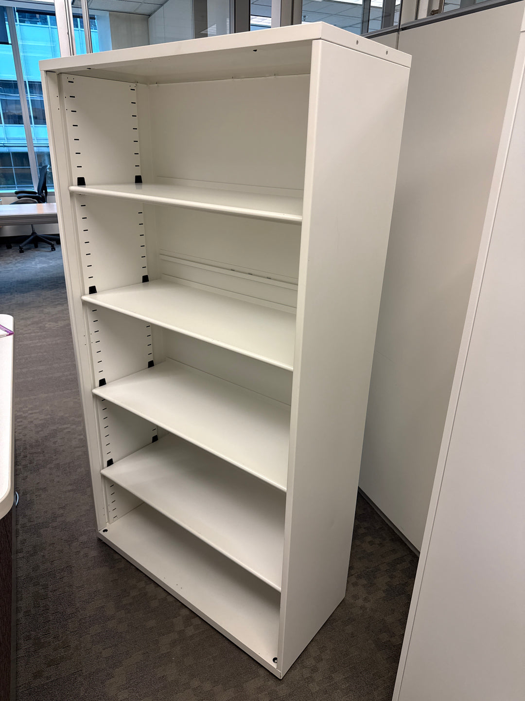 Metal 5-High Bookcase