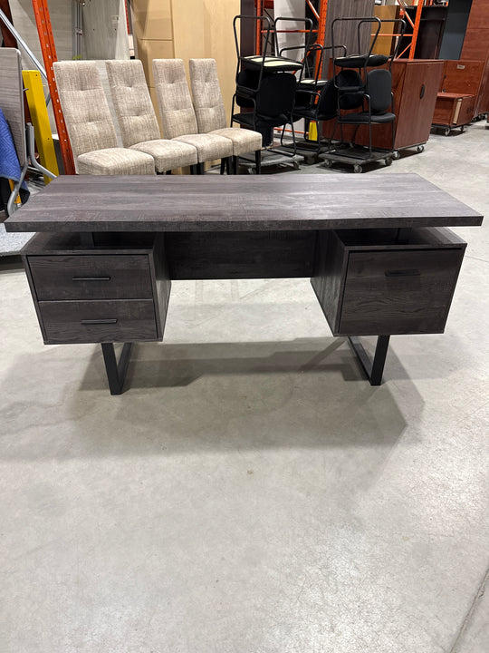 5’ Straight Desk w/BB and File Drawer