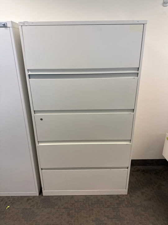 Metal 5-High Lateral File Cabinet