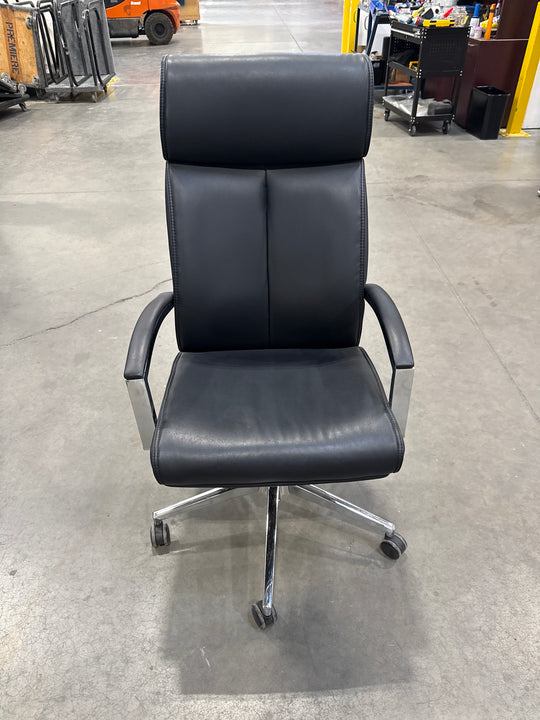 Hypnos Leather Meeting Chair