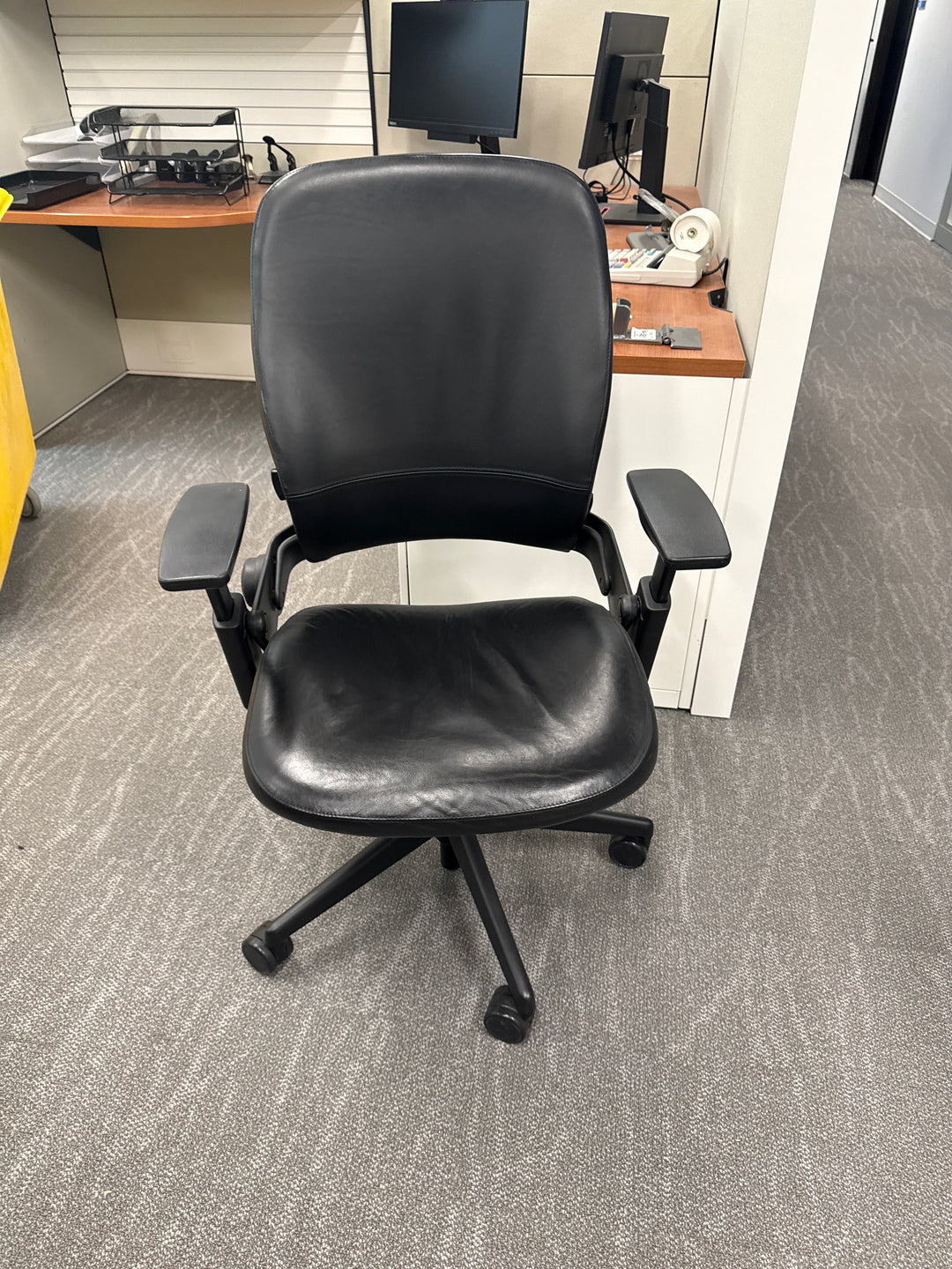 Steelcase Leap V2 Leather Task Chair
