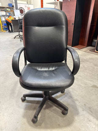 Faux Leather Meeting Chair