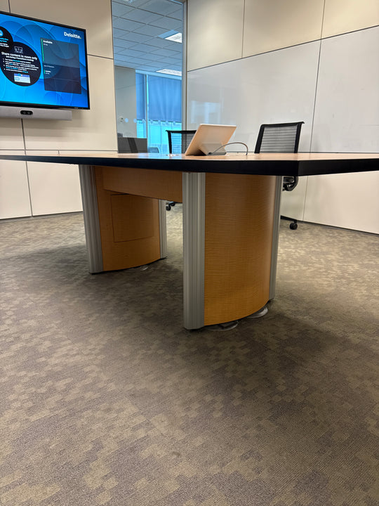 8’ Rectangle Boardroom Table w/Electrical