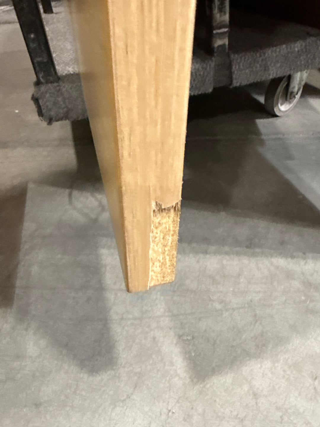 12' Rectangle Boardroom Table w/Electrical (Damaged)