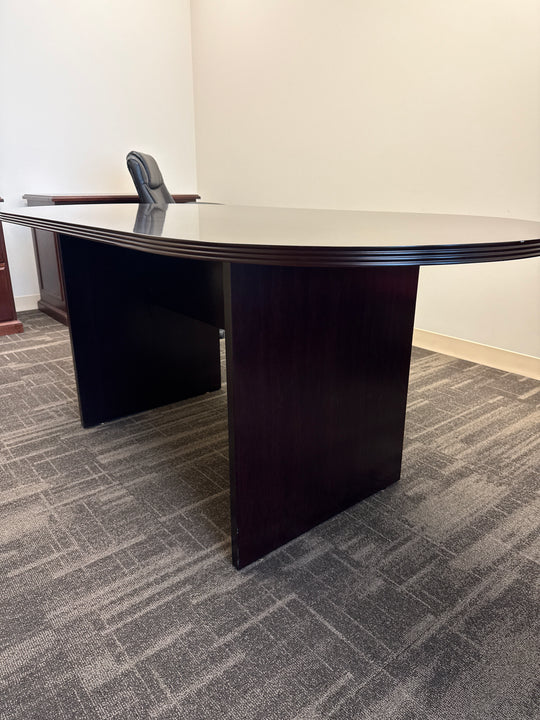 6' Racetrack Boardroom Table