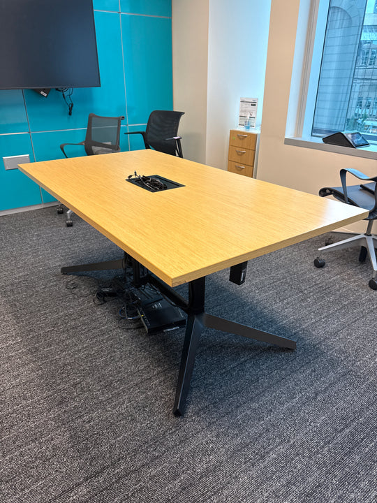 5.5’ Rectangle Boardroom Table w/Electrical