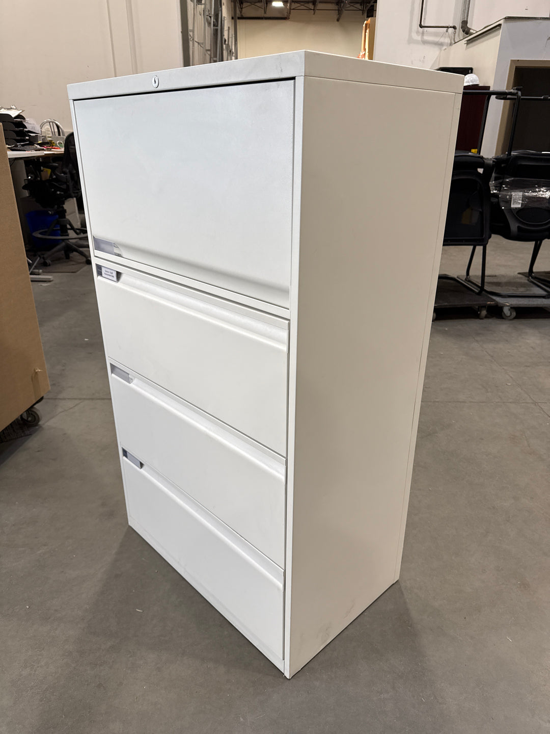 Teknion Metal 4-High Lateral File Cabinet