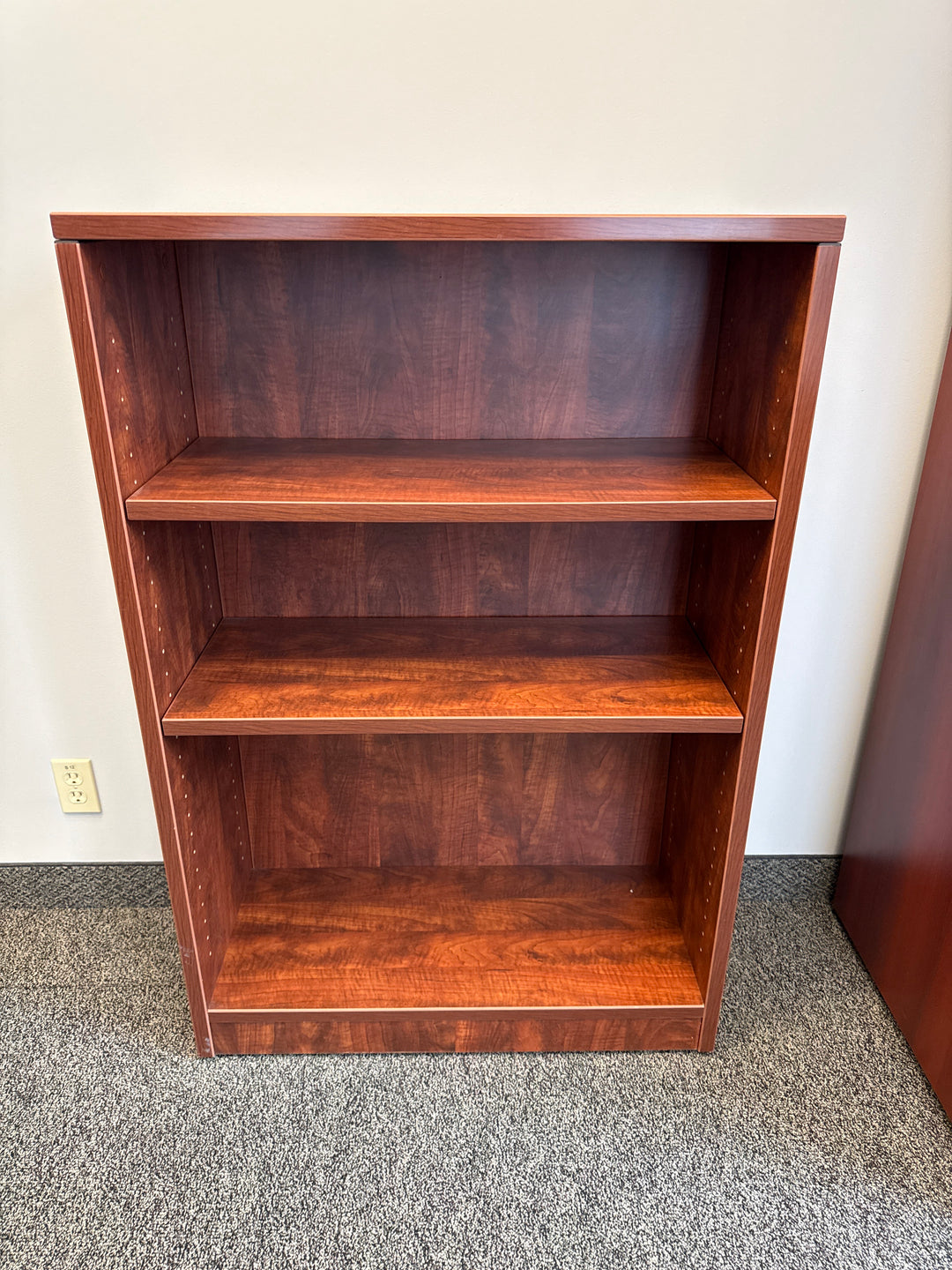 Wooden 3-High Bookcase