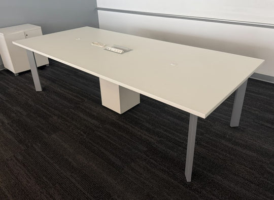 Rectangle Boardroom Table w/Electrical