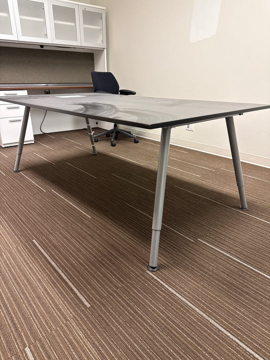 6.5' Rectangle Boardroom Table w/Grommet