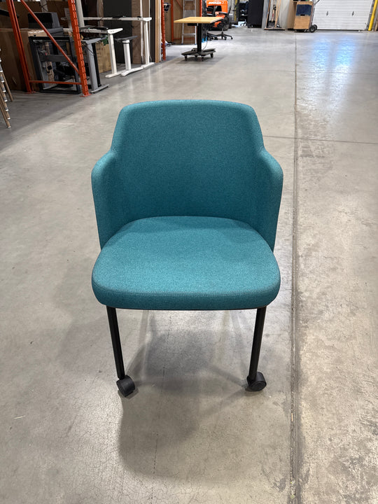 Knoll Fabric Mobile Guest Chair