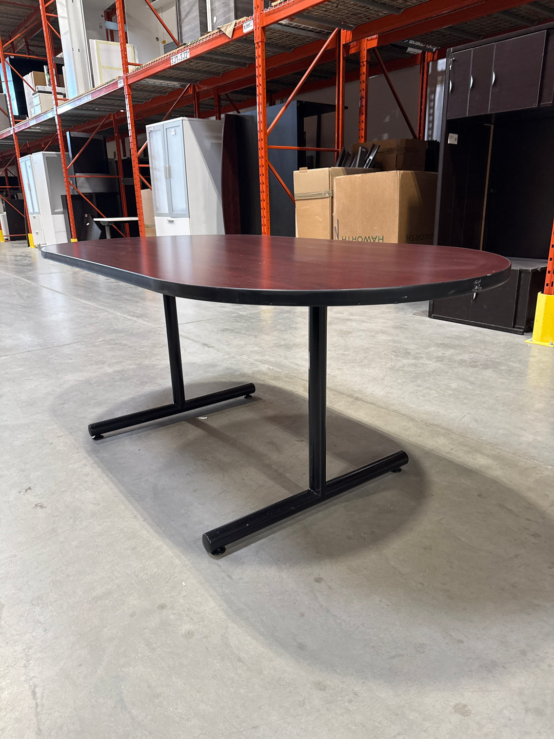 6' Racetrack Boardroom Table