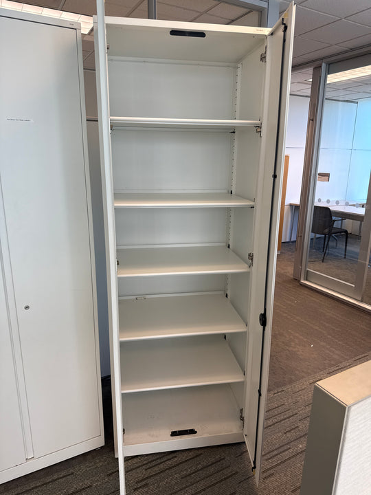 Metal 6 High Closed Storage Cabinet