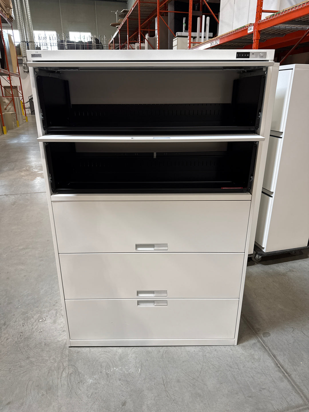 Artopex Metal 5-High Lateral File Cabinet (Flip Doors)