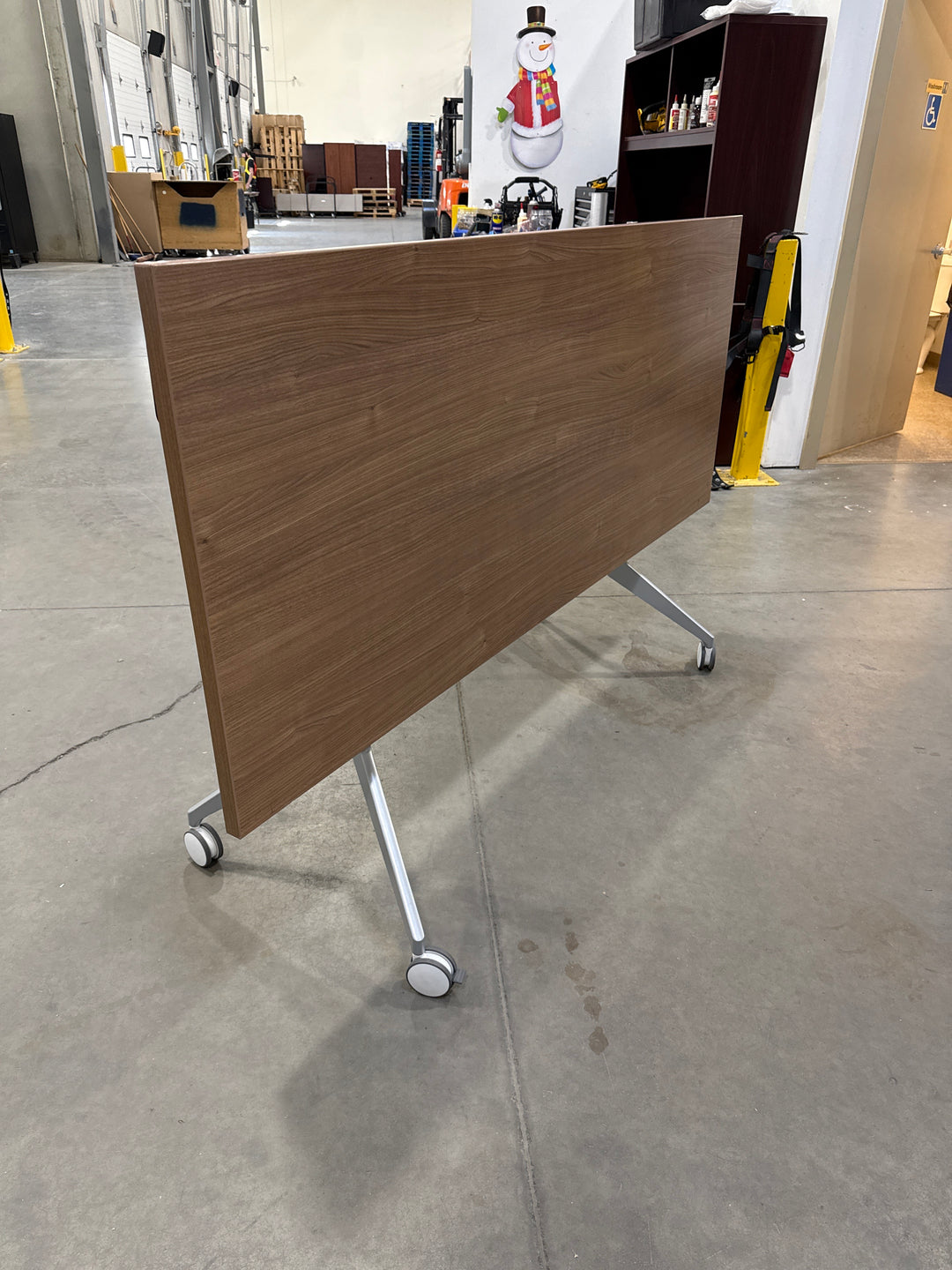 Haworth Mobile 6' Flip Top Training Table