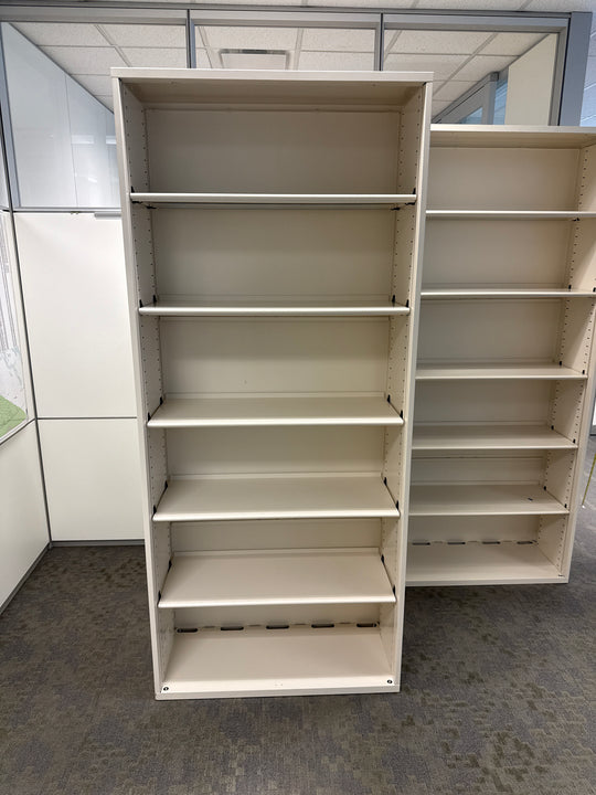 Metal 6-High Bookcase