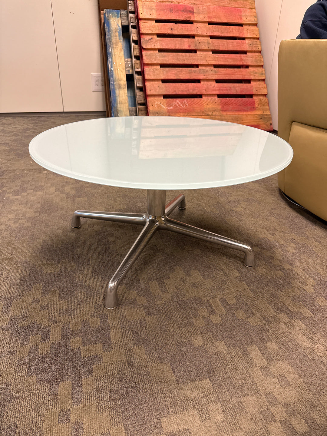 30” Glass Coffee Table