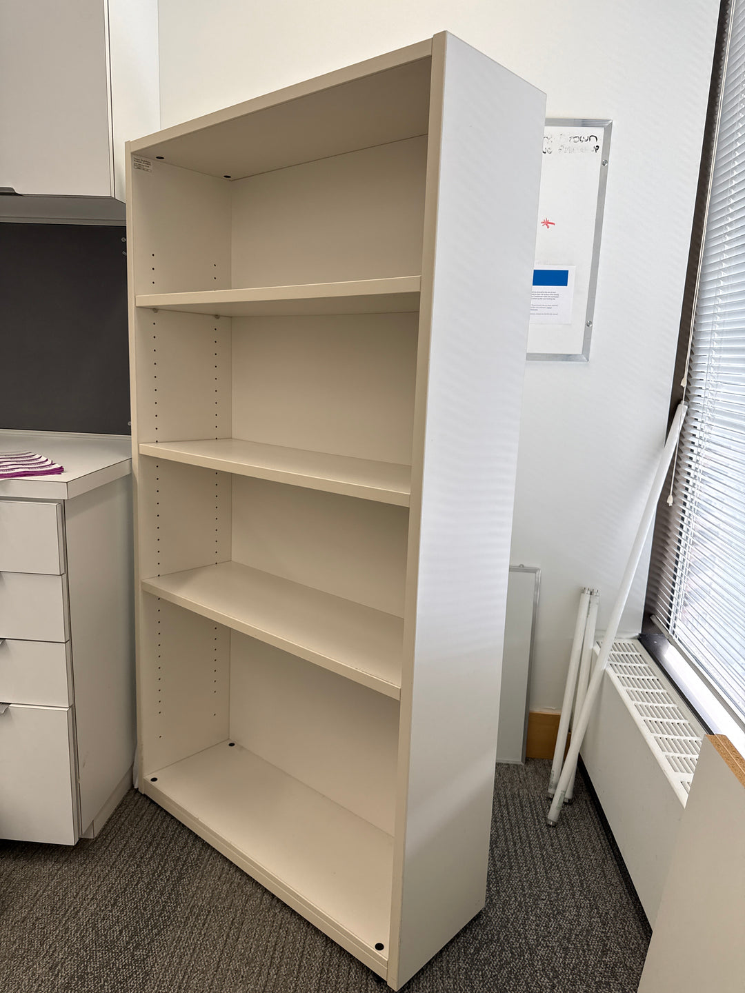 Teknion Wooden 4-High Bookcase