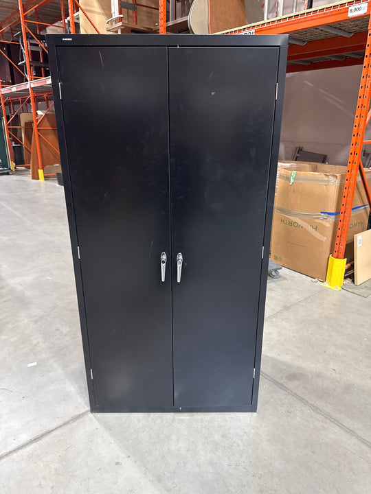 Metal 5-High 2-Door Stationary Cabinet