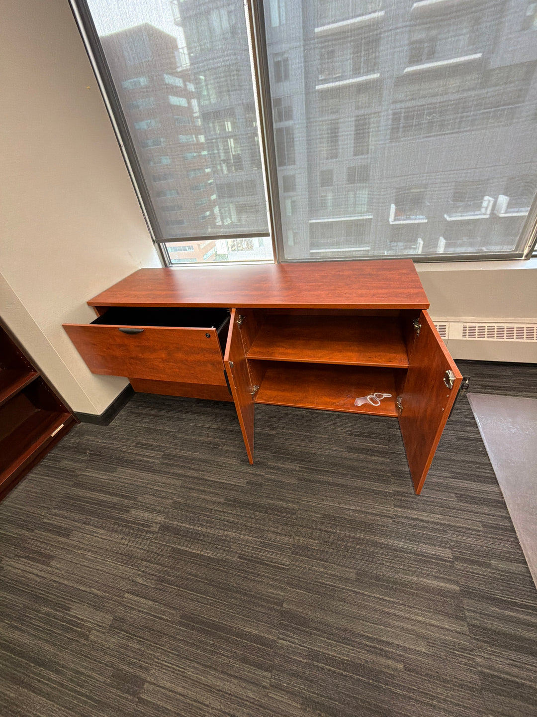 2-Drawer 2-Door Credenza