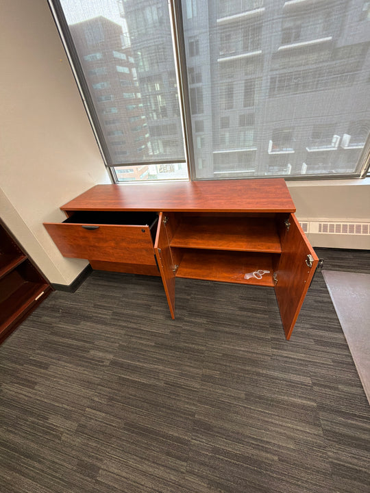 2-Drawer 2-Door Credenza