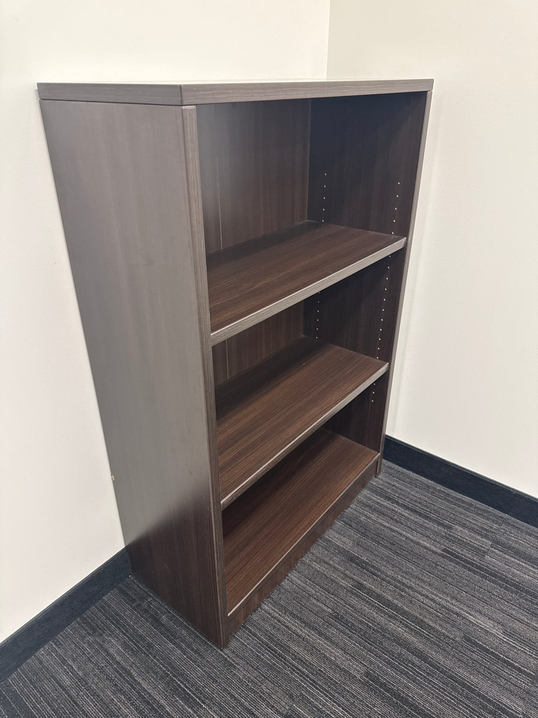 Wooden 3-High Bookcase