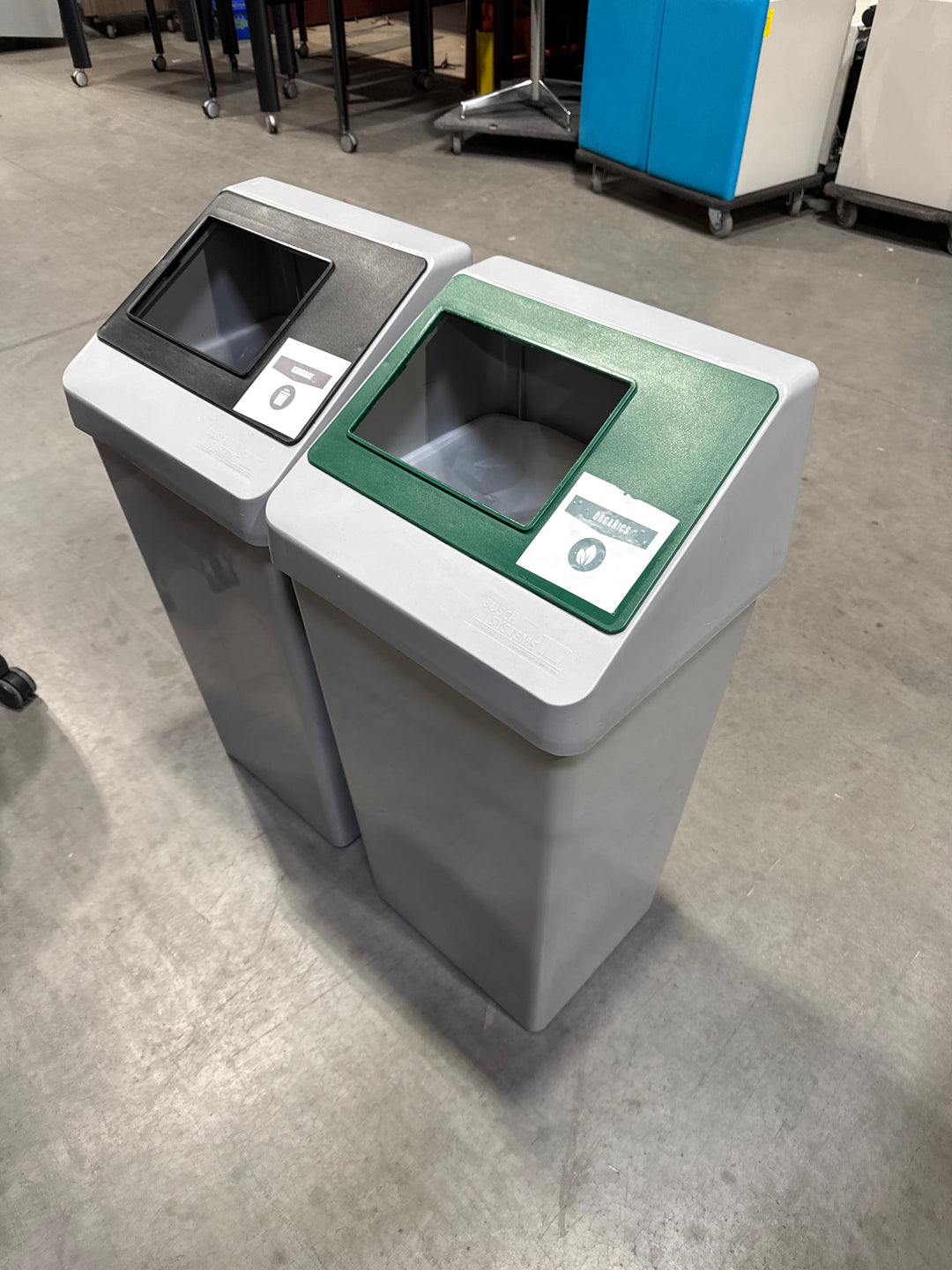 Garbage and Organics Bins Set
