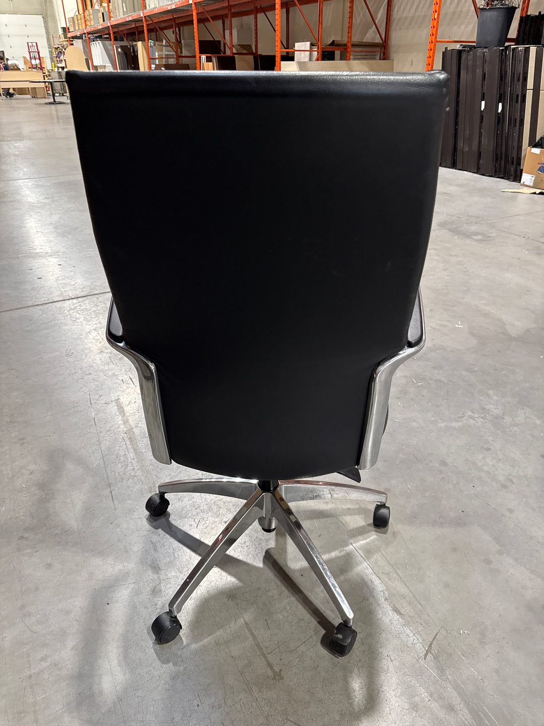Leather Highback Meeting Chair