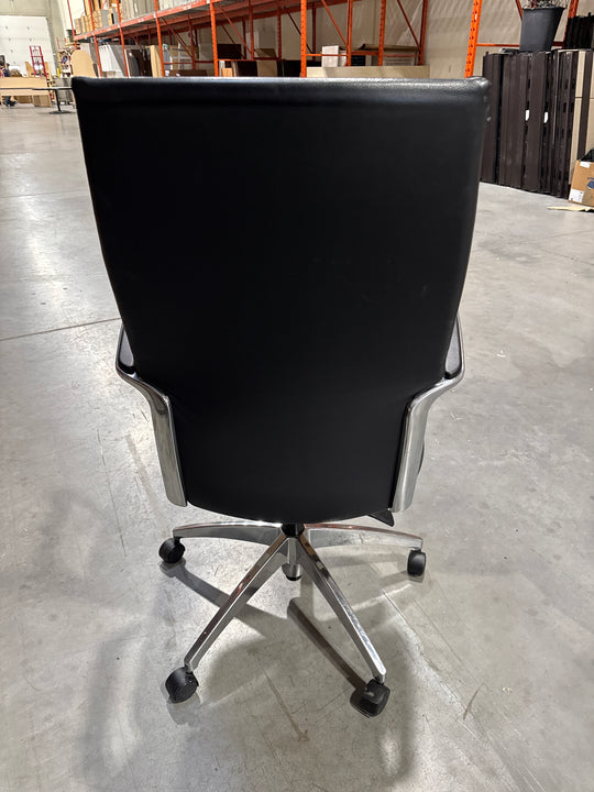 Leather Highback Meeting Chair