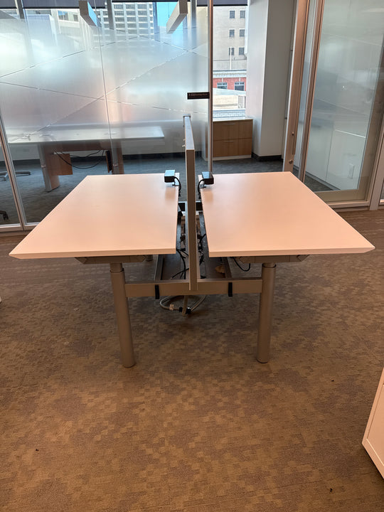 Knoll 2-Pod Electronic Sit Stand Workstation