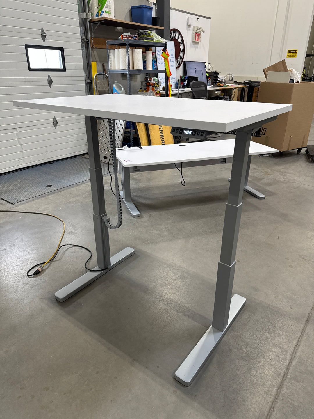 4' Teknion Electronic Sit Stand Desk