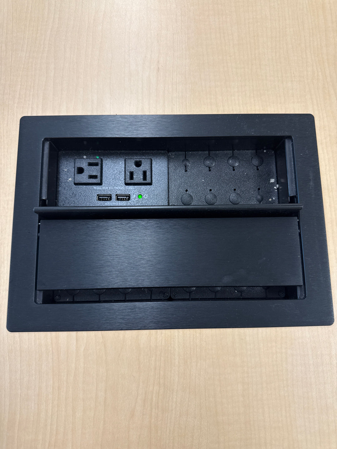 14' Rectangle Boardroom Table w/Electrical