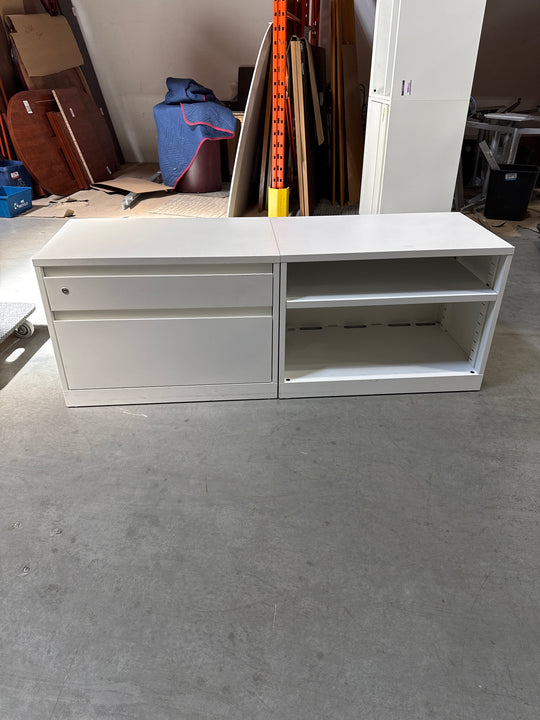 Metal Lower Credenza