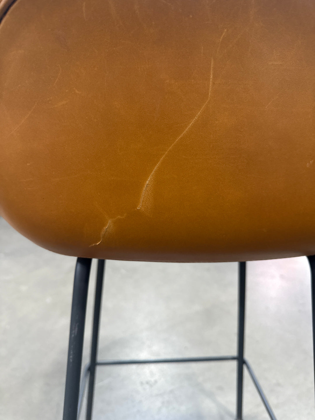 Leather Counter Height Stool