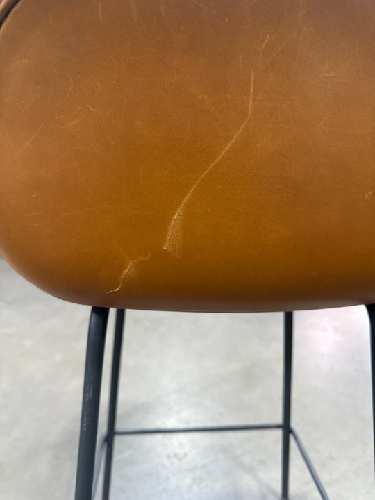 Leather Counter Height Stool