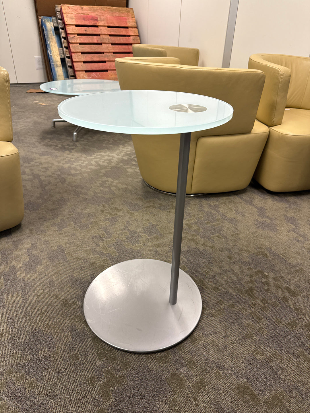 Glass Accent Table