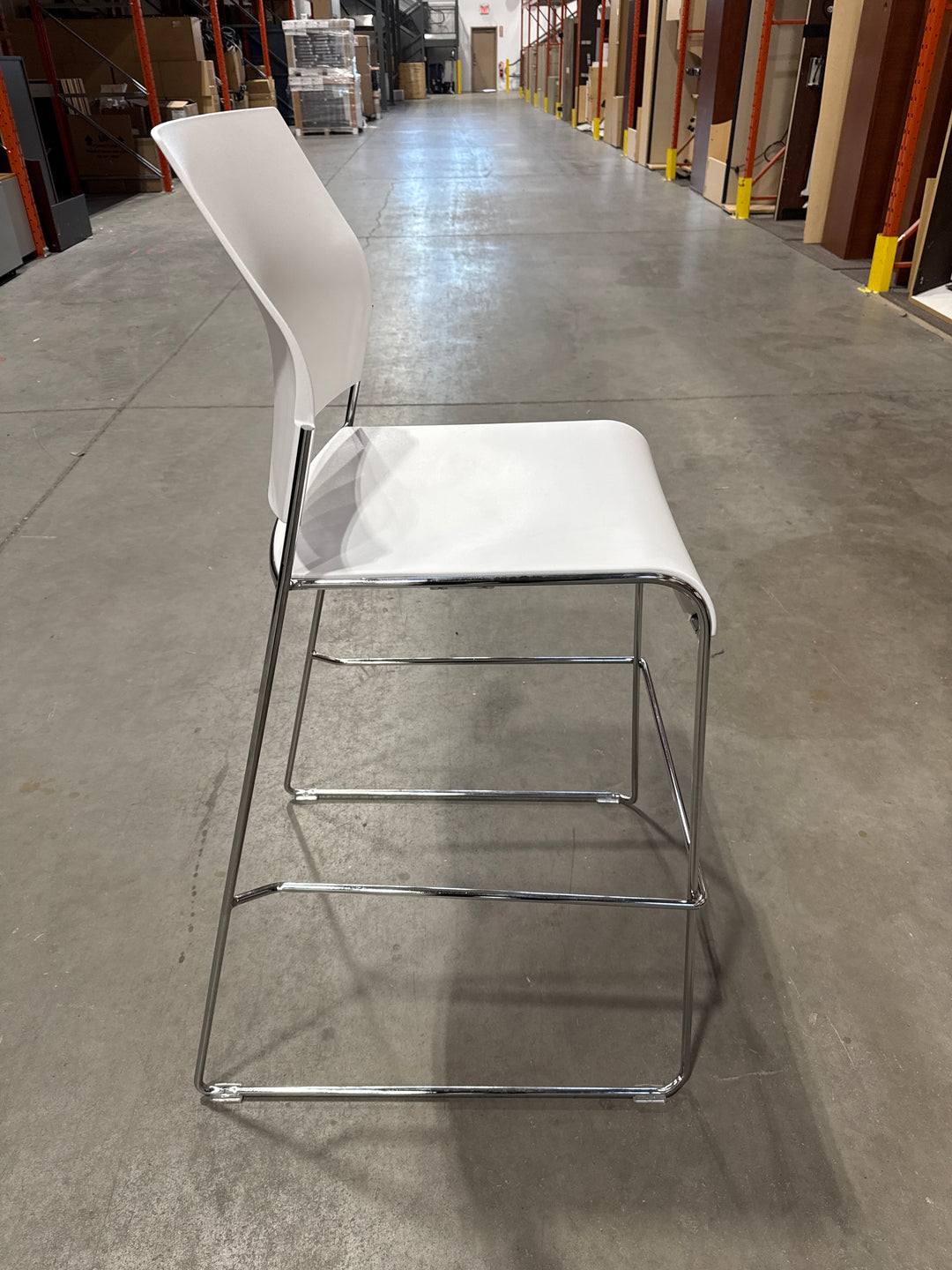 Allseating Plastic Bar Height Stool