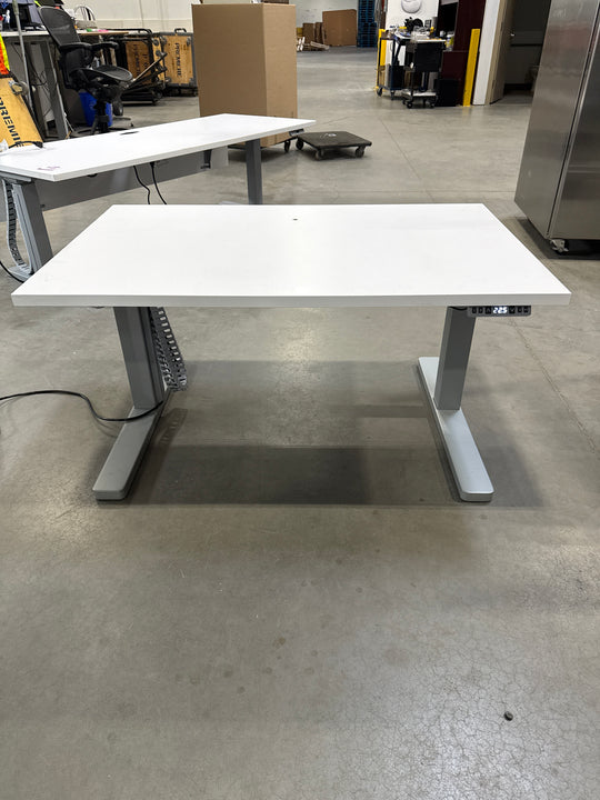 4' Teknion Electronic Sit Stand Desk