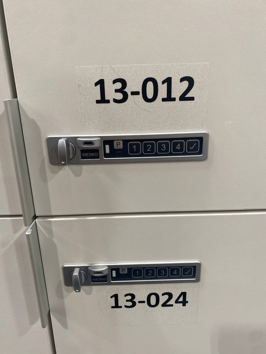 Lockers w/Digital Code (Bank of 6)