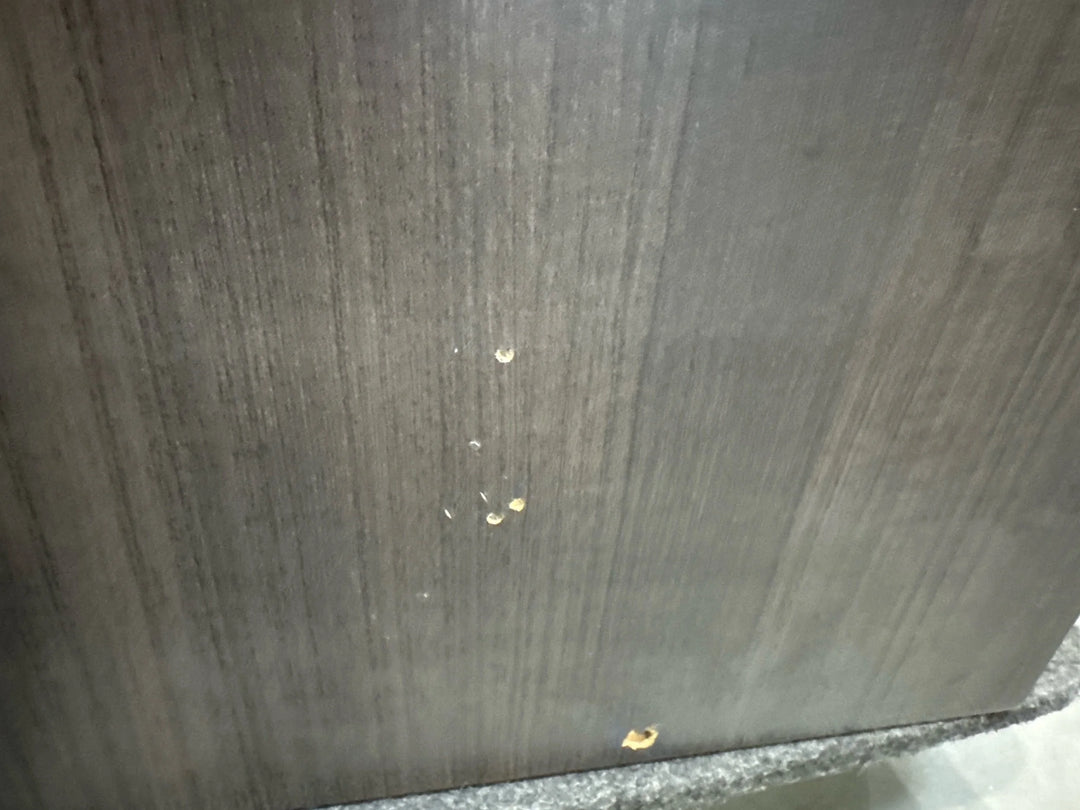 L-Shape Desk w/BF Ped (Scratches on Surface)